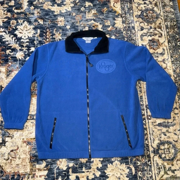 KROGER Grocer Supermarket General Manager Apparel Uniform Coat Jacket MED Unisex - Picture 15 of 17